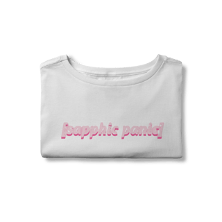 Nome do produto Cropped Sapphic Panic