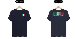 Nome do produto Camiseta Made in Itália I