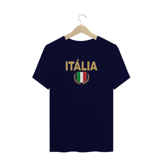 Camiseta Itália Brasão 3 | Plus Size