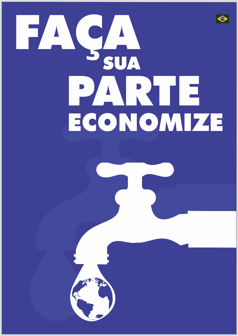 Poster Economize ÁGUA