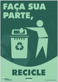 Poster | Faça sua parte recicle I