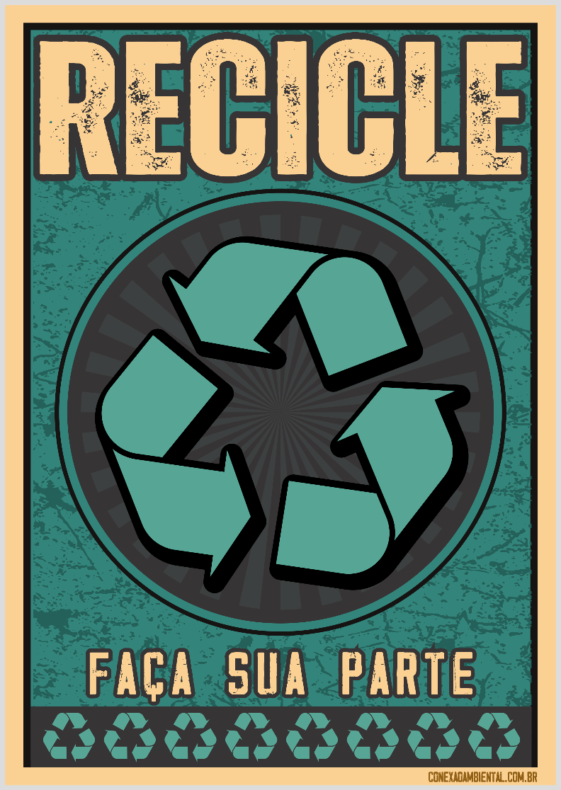 Nome do produto: Poster | Faça sua parte recicle II