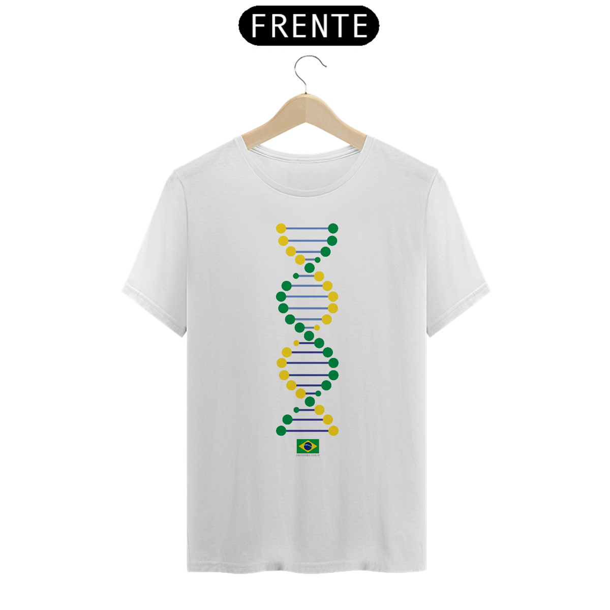 Nome do produto: Camiseta DNA Brasil