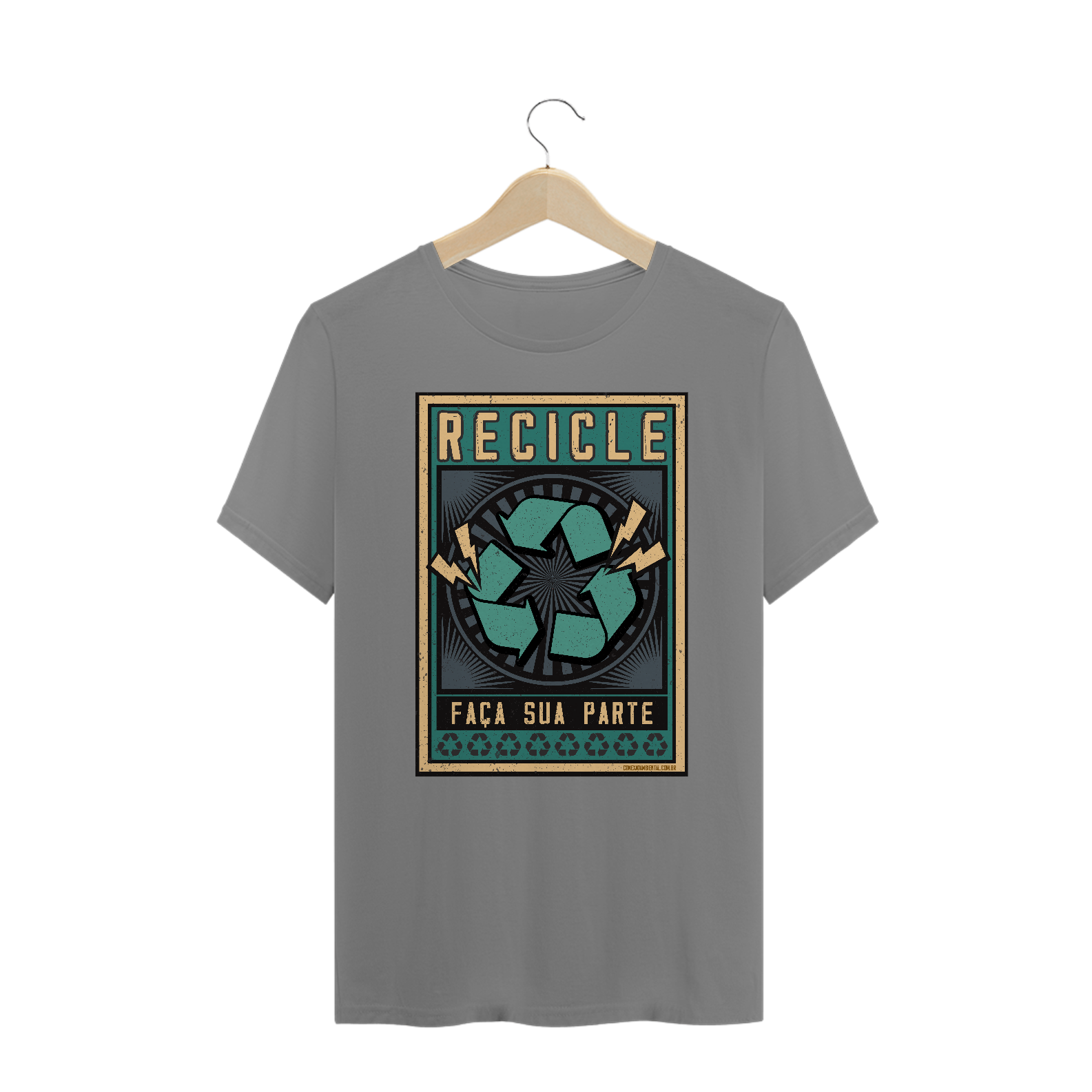 Camiseta | Faça sua parte recicle III - T-Shirt Plus Size