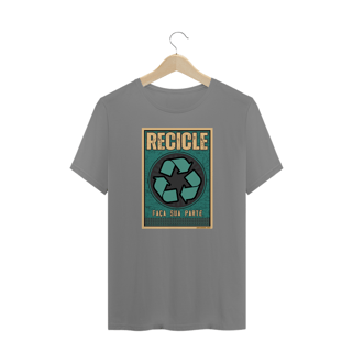 Nome do produto Camiseta | Faça sua parte recicle III - T-Shirt Plus Size
