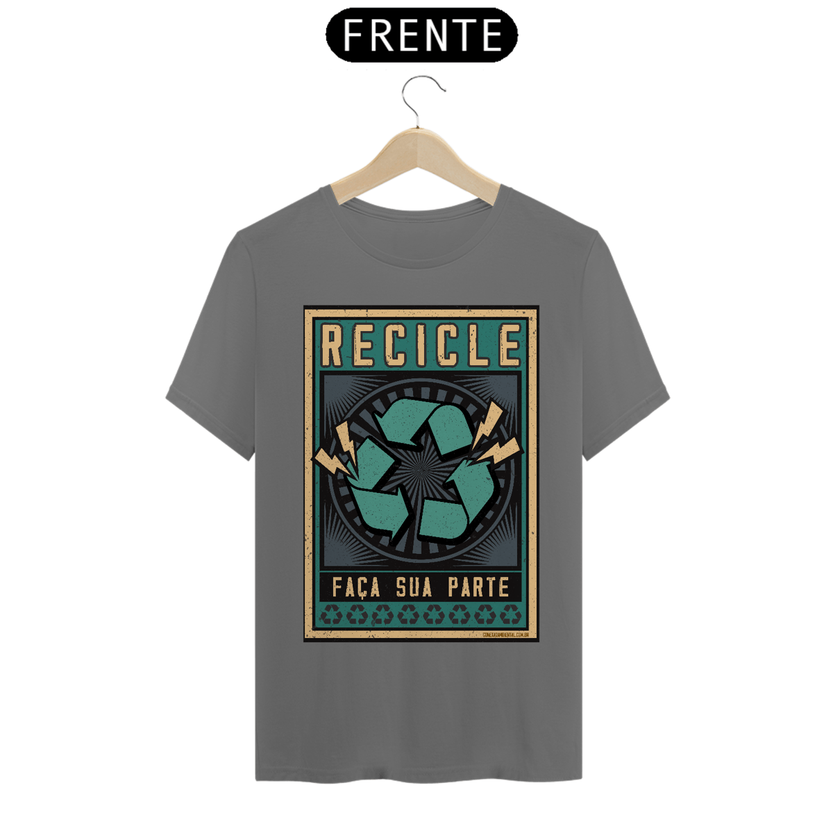 Nome do produto: Camiseta Recicle | Faça sua parte recicle III - T-Shirt Estonada