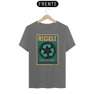 Nome do produto Camiseta Recicle | Faça sua parte recicle III - T-Shirt Estonada