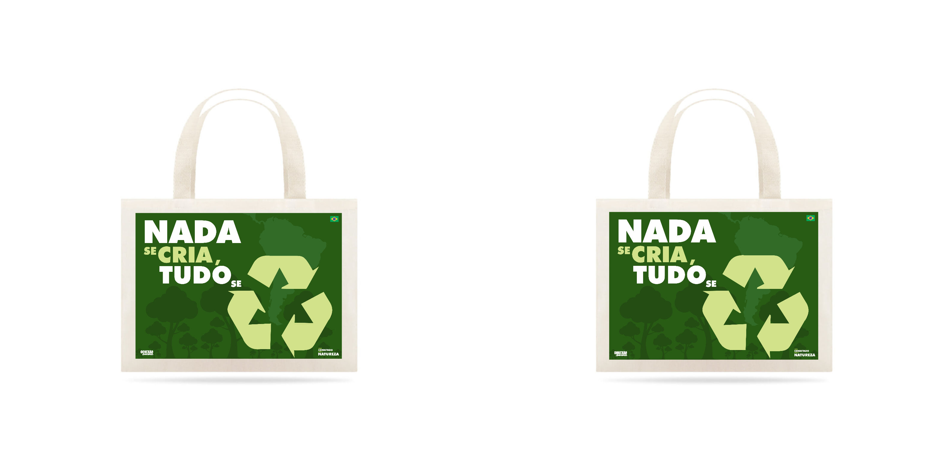 Eco Bag | Nada Se Cria Tudo Se Recicla