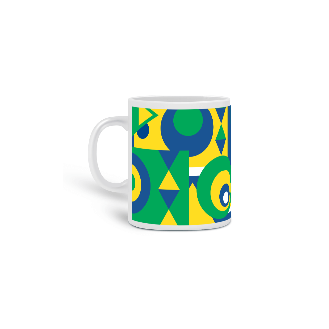 Caneca Brasil | Mosaico