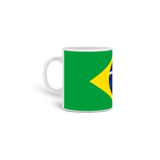 Caneca Bandeira do Brasil