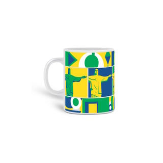 Caneca Brasil Cristo Redentor