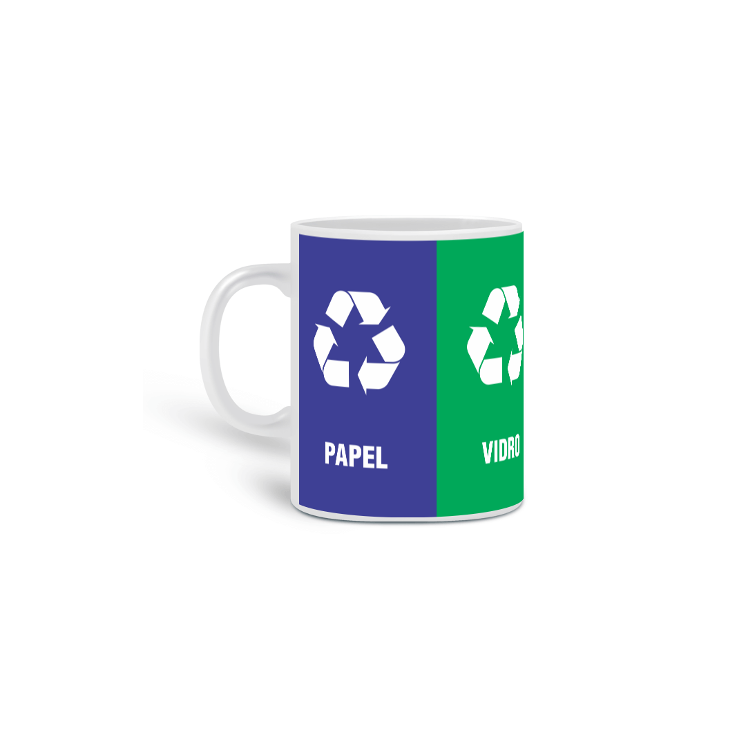 Nome do produto: Caneca Recicle II