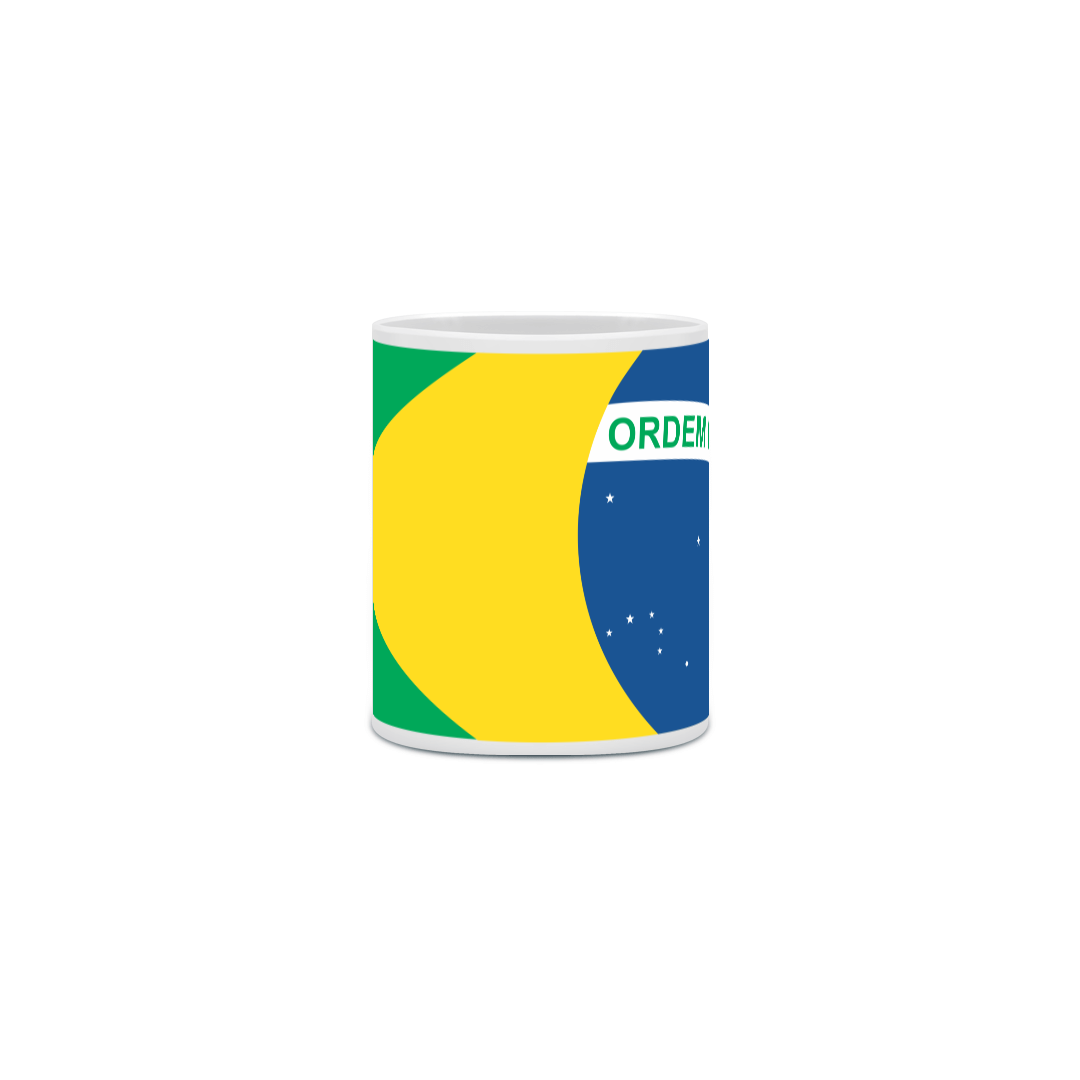 Caneca Bandeira do Brasil II