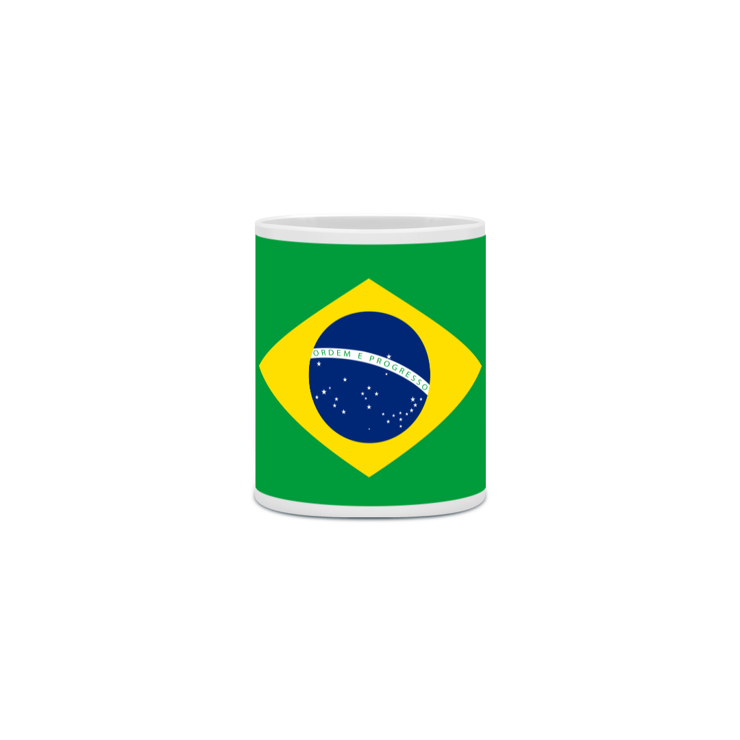 Caneca Bandeira Brasil