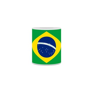 Caneca Bandeira do Brasil