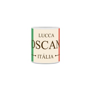 Nome do produto Caneca Origem | Lucca | Toscana | Itália