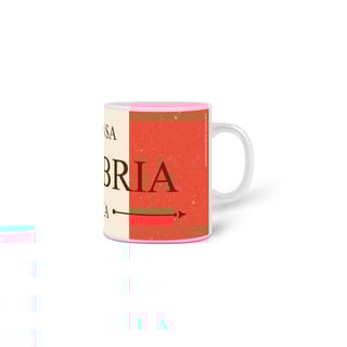 Nome do produto Caneca Origem | Cosenza | Calábria | Itália