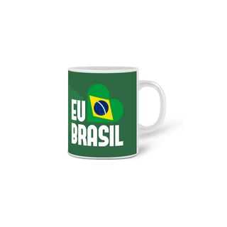 Nome do produto Caneca Eu Amo o Brasil