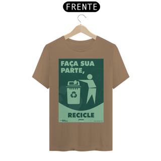 Nome do produto Camiseta Meio Ambiente Faça Sua Parte Recicle | T-Shirt Prime