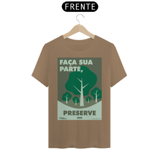 Nome do produto Camiseta Meio Ambiente Preserve a Natureza | T-Shirt Prime