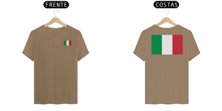 Nome do produto Camiseta Bandeira da Itália | T-Shirt Prime