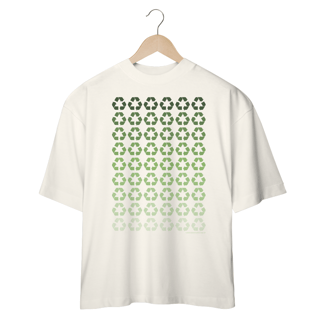 Nome do produto Camiseta Recicle V | Oversized