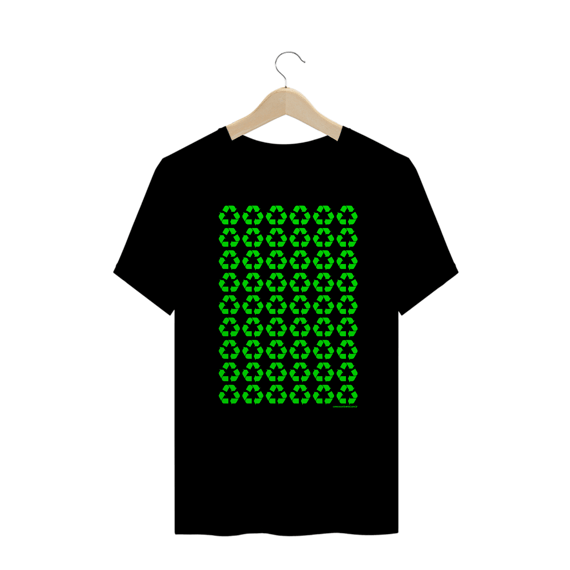 Camiseta Recicle V | T-Shirt Plus Size