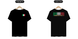 Nome do produto Camiseta Made in Itália I