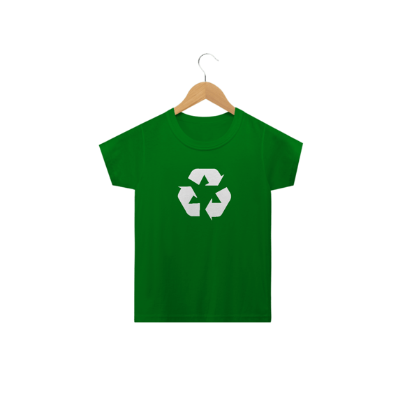 Camiseta Recicle Infantil