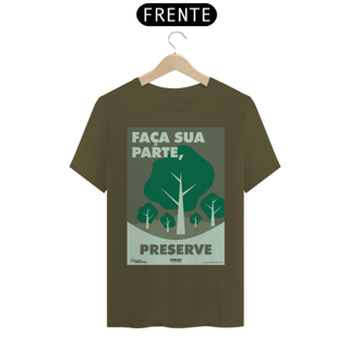 Nome do produto Camiseta Meio Ambiente Preserve a Natureza | T-Shirt Prime