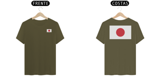 Nome do produto Camiseta Bandeira Japão II