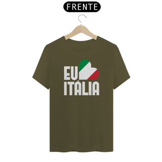 Nome do produto Camiseta Eu Amo Itália