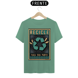 Nome do produto Camiseta Recicle | Faça sua parte recicle III - T-Shirt Estonada