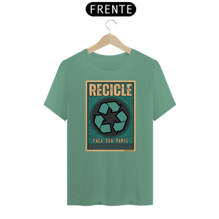 Nome do produto Camiseta Recicle | Faça sua parte recicle III - T-Shirt Estonada