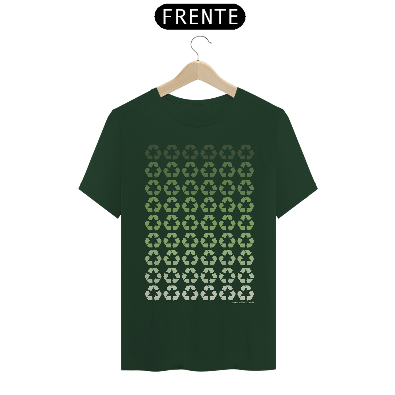 Camiseta | Recicle V | T-Shirt Pima