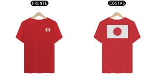 Nome do produto Camiseta Bandeira Japão II