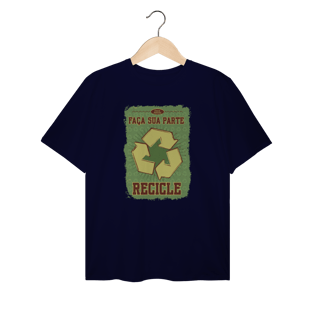 Nome do produto Camiseta Recicle | T-Shirt Plus Size