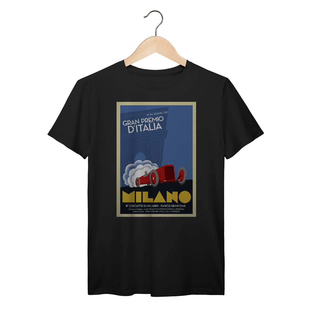 Nome do produto: Camisete Grand Premio Milano | Itália