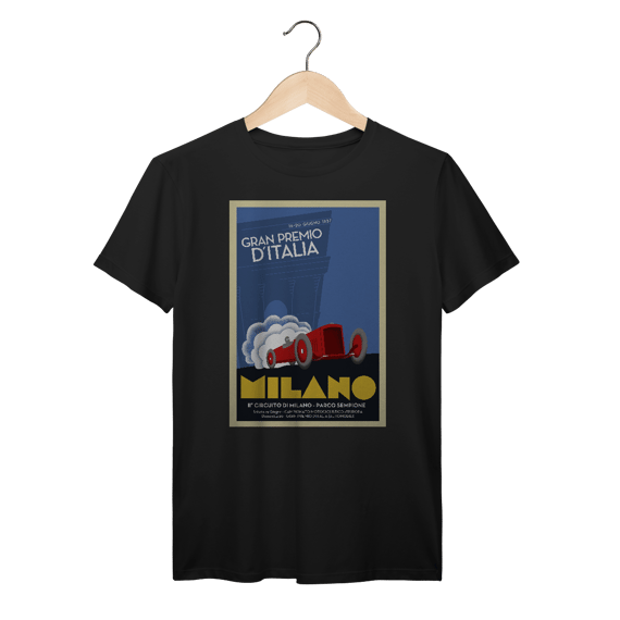 Camisete Grand Premio Milano | Itália