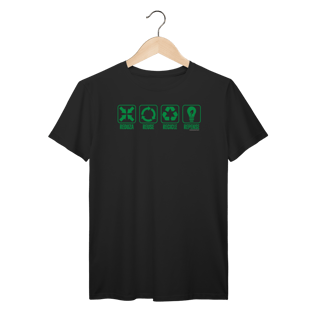 Nome do produto Camiseta Reduza, Reuse, Recicle e Repense