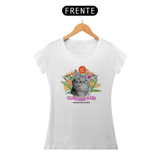 Nome do produto Felinicidade Plena - Conforto com Propósito - Baby Look