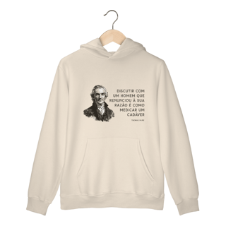 Nome do produto É simplesmente inútil (Moletom canguru)