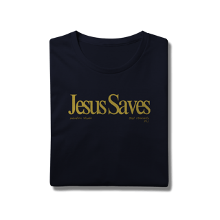 Nome do produto Camiseta Jesus saves yellow
