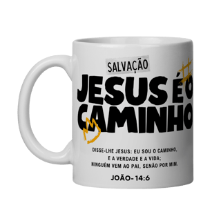 Nome do produto Caneca Jesus é o caminho