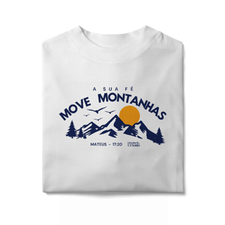 Nome do produto Oversized - Sua Fé move montanhas