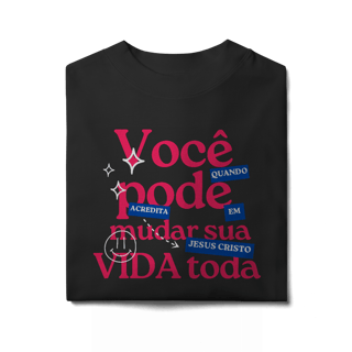 Nome do produto Oversized - Sua vida com Jesus