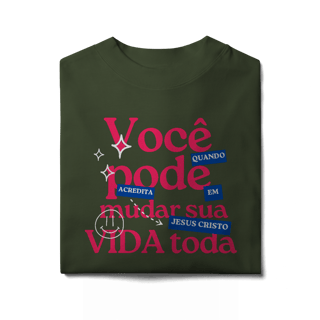Nome do produto Oversized - Sua vida com Jesus