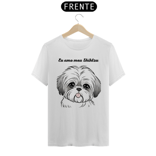 Nome do produto T-SHIRT EU AMO MEU SHIHTZU