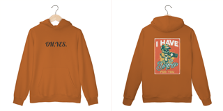 Nome do produto blusa marron queimado