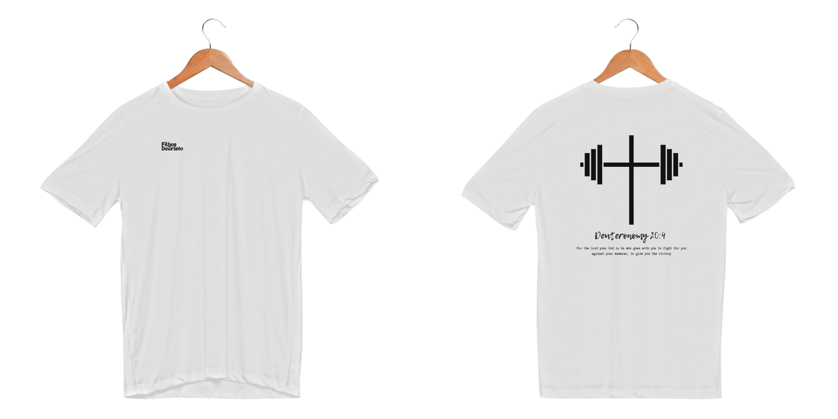 Nome do produto: Camisa Dry UV Filhos de Cristo - Branca